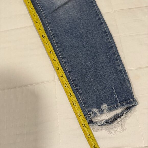 Women’s Paige Hoxton Crop Skinny Jeans - 28 - Picture 6 of 7